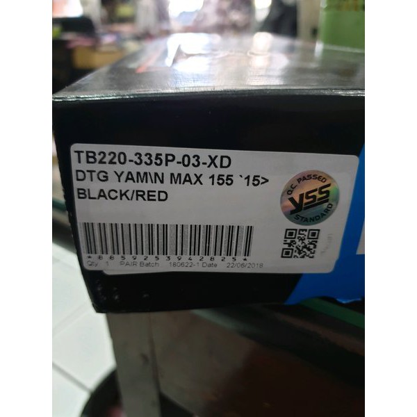 Shock YSS Hybrid DTG Nmax Merah RACING ORIGINAL ORI