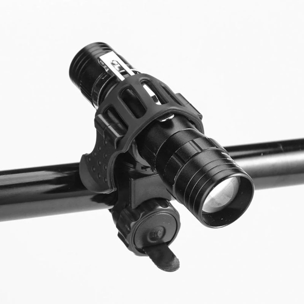 360 Rotating Universal Cycling Bike Light Holder / Bike Flashlight Mount Bracket  Torch Holder Bicycle Accessories