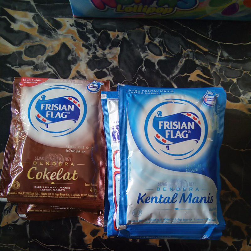 

Susu Bendera Frisian Flag 40g (6 sacet/rtg)