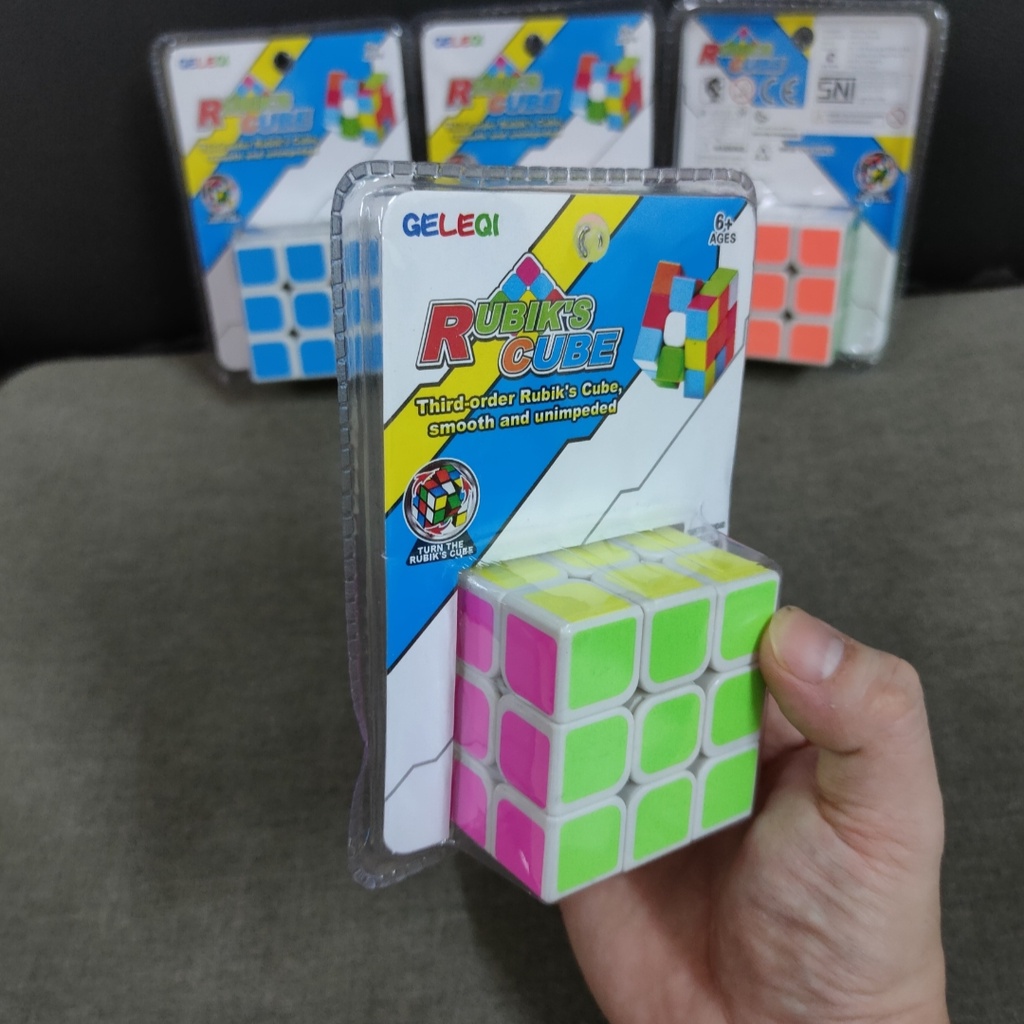 Mainan Rubik Cube 3x3 import - Mainan Edukatif