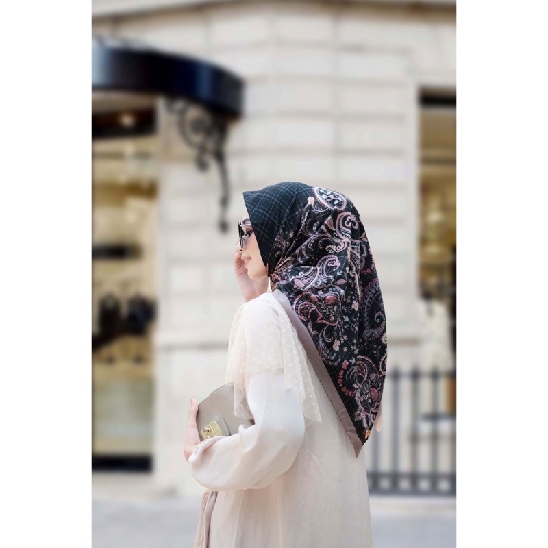 bohemian scarf vanilla hijab