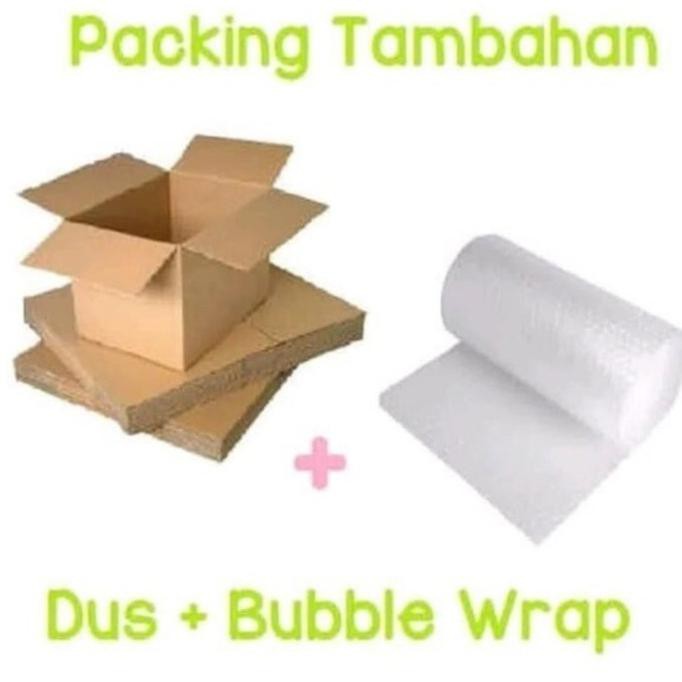 

Kardus Karton Packing Tambahan Plus Bubble Wrap 20X20X5 Dafa.Olshop