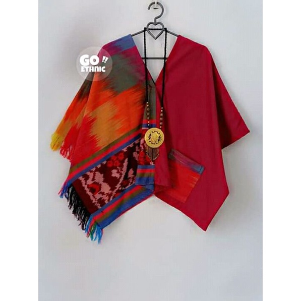 Batwing tenun jepara baju tenun unik etnik baju tenun jepara BTB24
