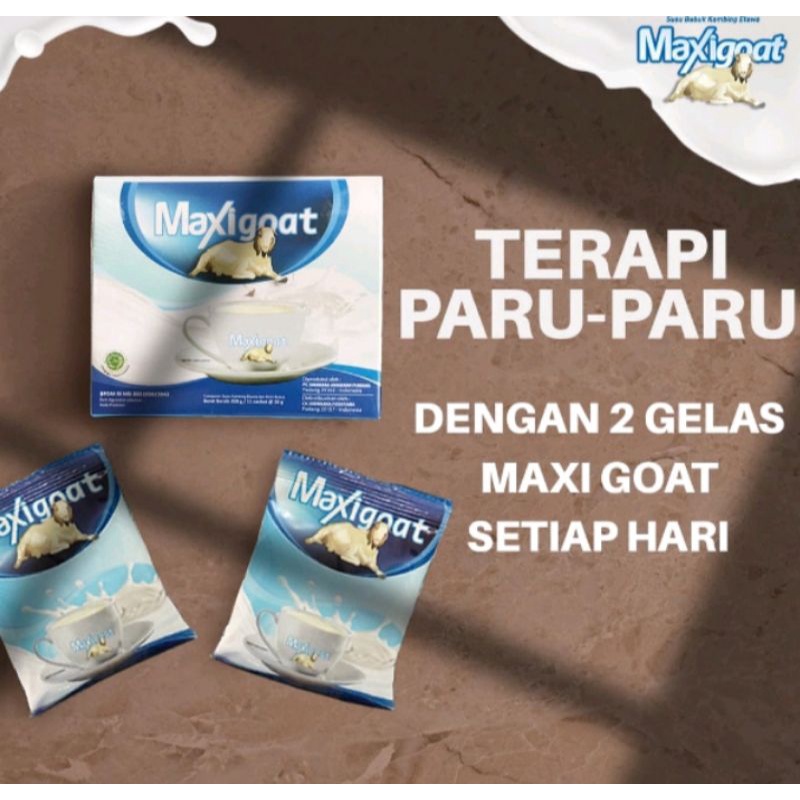 

Maxigoat Sachet @20 Gr || Susu Kbing Etawa Bubuk Original