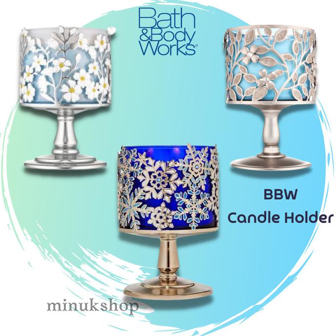 BBW Bath & Body Works Candle Holder 3-Wick Candle Holder