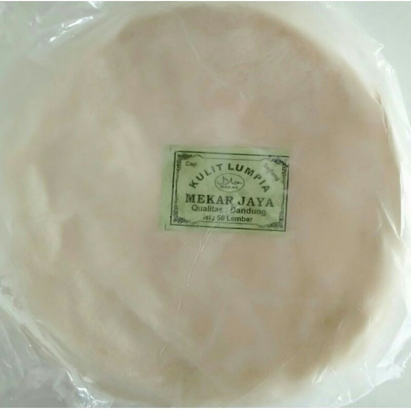 

kulit lumpia isi 50 lebar 18cm