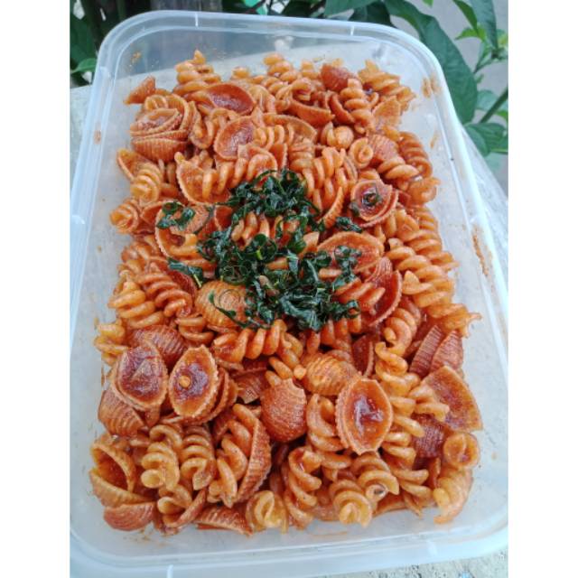 

MAKRONI SPIRAL MIX KERANG EKSTRAK DAUN JERUK