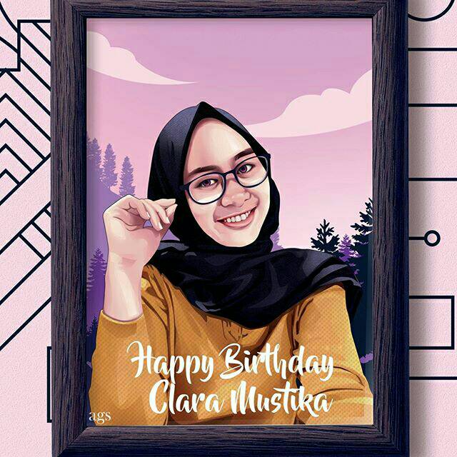 

Neo Digital Painting | Vector | A4 | Hadiah wisuda| Hadiah Ulang tahun | Hadiah pernikahan| drawing