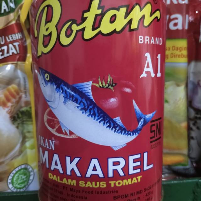 

Sarden botan /brand A1/botan makarel