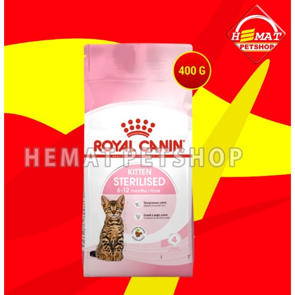 ROYAL CANIN KITTEN STERILISED 400GR