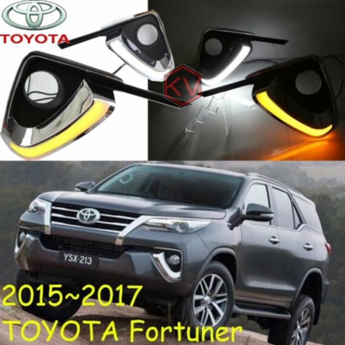 Ring Fog Lamp + DRL All New Fortuner 2016 | Kikim Variasi