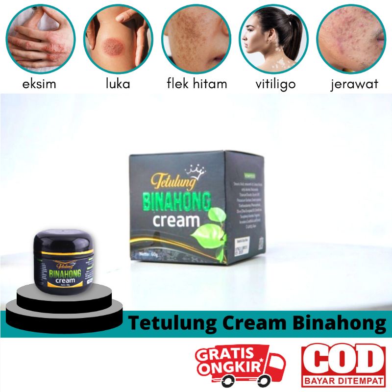 Cream Binahong Tetulung Original Obat Gatal Gatal Ampuh dan Luka Cepat Kering - Obat Luka Infeksi Ce
