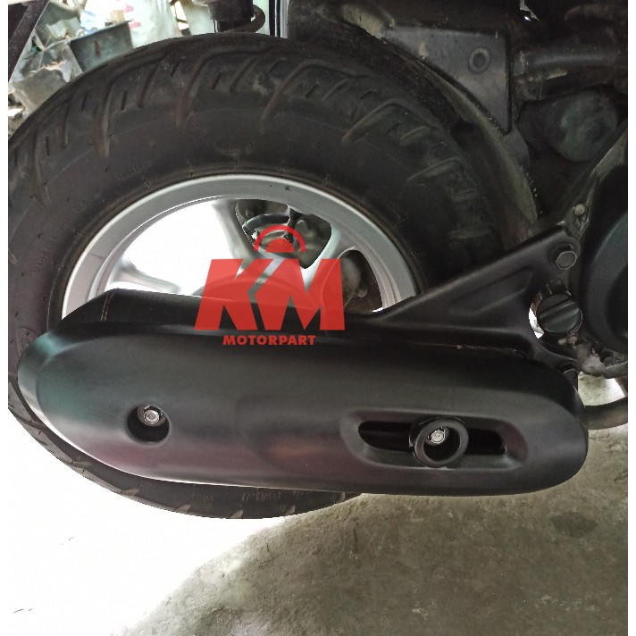 Tutup Cover Knalpot Pelindung Motor Honda Scoopy Fi Variasi Knalpot Scoopy