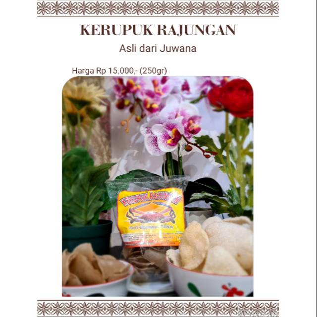 

KERUPUK RAJUNGAN