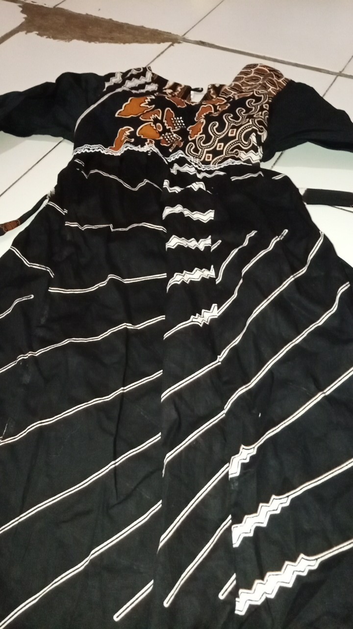 Gamis Batik Anak Usia 2-abg Murah/ Motif Random Sesuai Stok