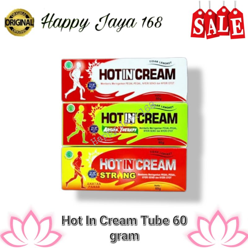 Hot In Cream Tube 60 Gram