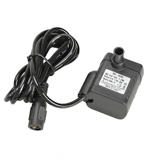 DC 12V 3W Submersible Water Pump Ultra-quiet Aquarium Fountain Pond