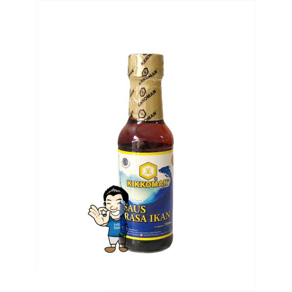 

Kikkoman Fish Sauce- Saus Rasa Ikan- Kecap Ikan Halal 150 ML