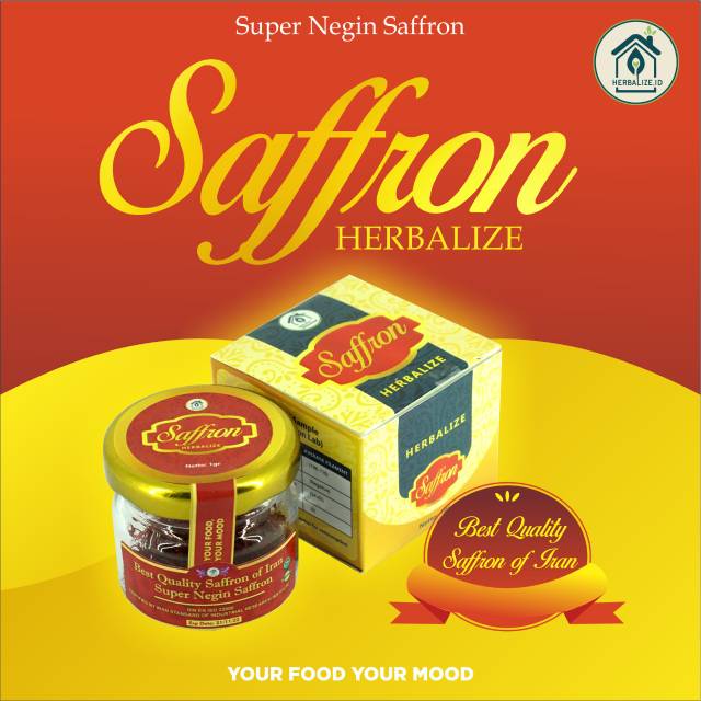 

Saffron Herbalize Super Negin 1 gram