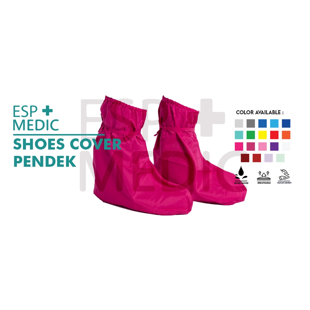 ESP MEDIC - APD HAZMAT SHOES COVER || SHOES COVER ||  HAZMAT SUIT PELINDUNG KAKI MEDIS