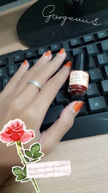 Kutek henna MN nail henna / kutek sah buat sholat