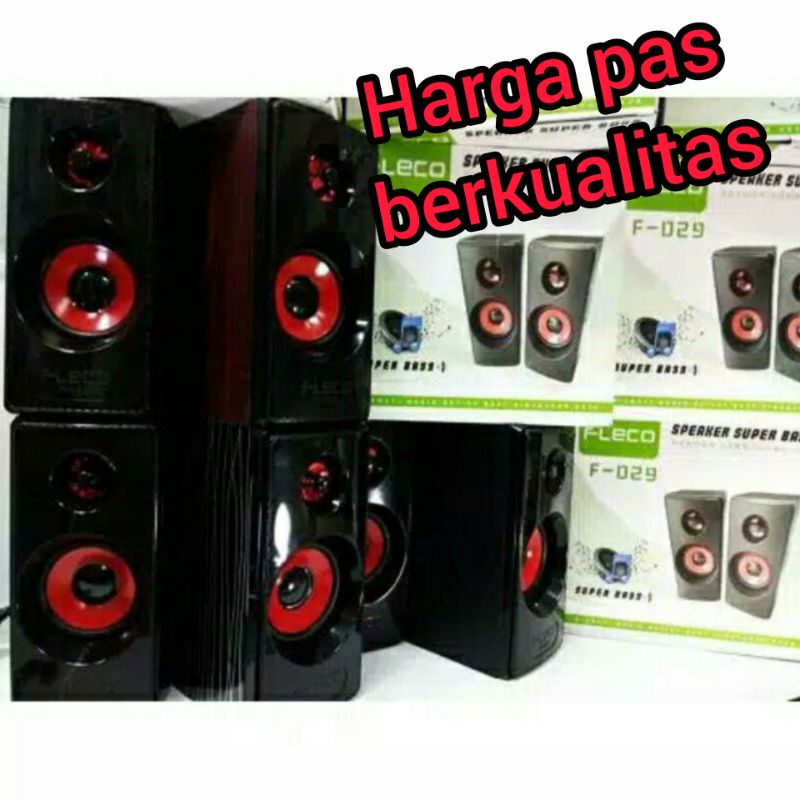 Speaker Aktif multimedia Fleco F-029 speaker komputer