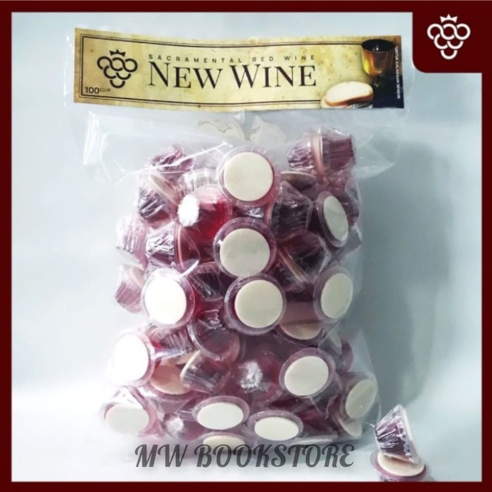 

Paket Anggur Perjamuan Kudus + Hosti Polos - isi 100