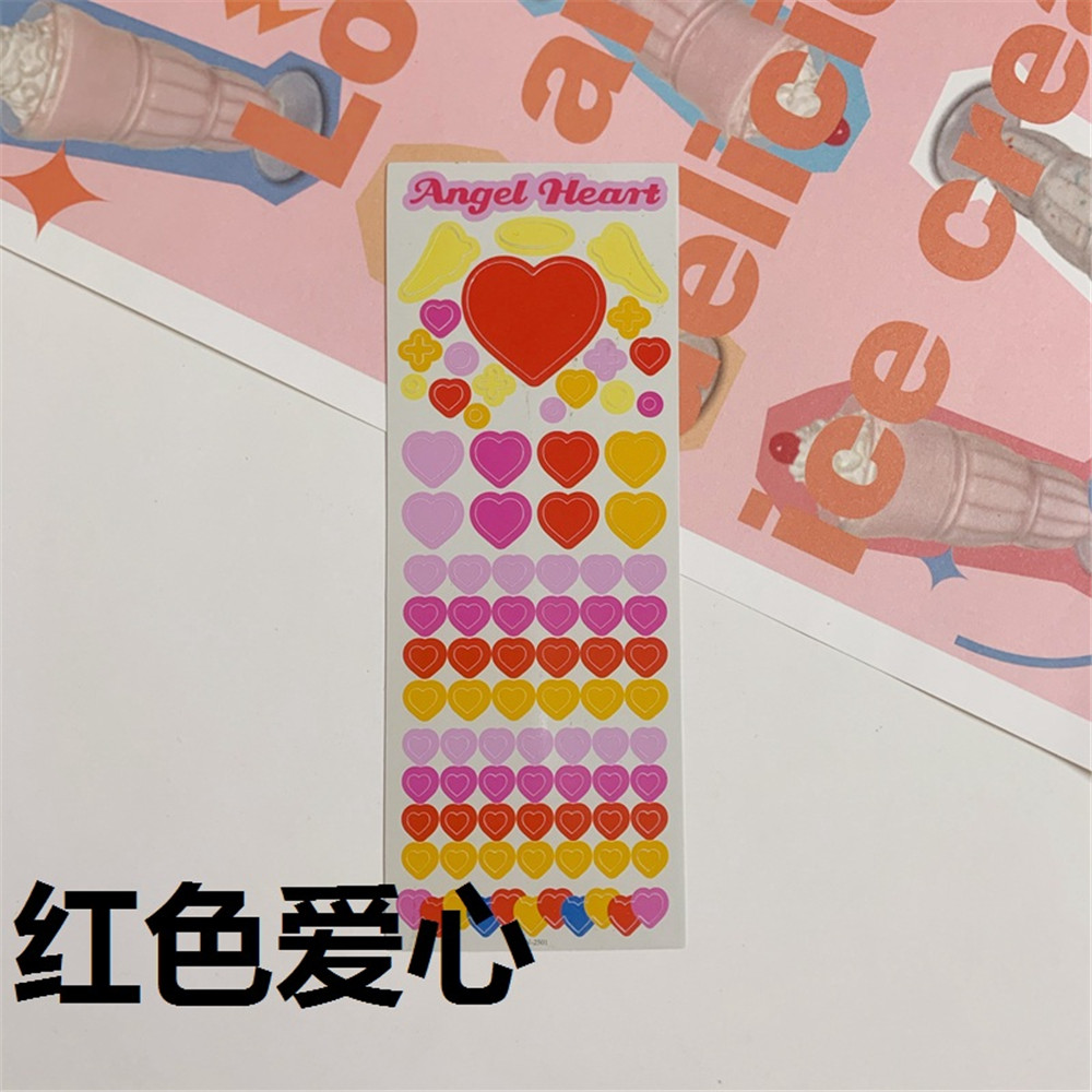 【TERSEDIA &amp; COD】1 Lembar Stiker Pita Motif Bintang Gaya Korea Untuk Dekorasi Diary Diy
