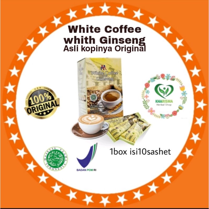 

KK White Cofee Gingseng minuman Kopi Dengan Krimer