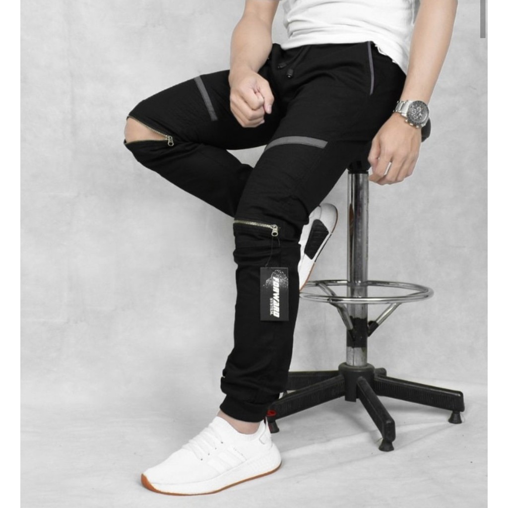TOTOTAshop.Celana JOGGER PALMA PP,Bahan twill stretch melar,ada kantong kiri kanan belakang AKTIF.