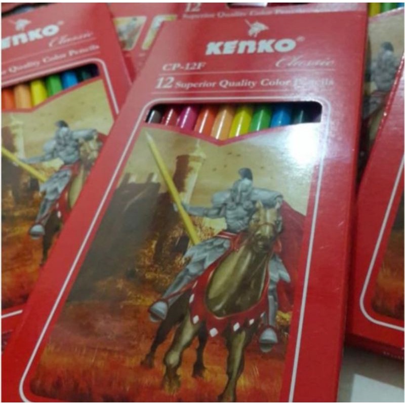 

1 Set pencil warna kenko 12 color panjang