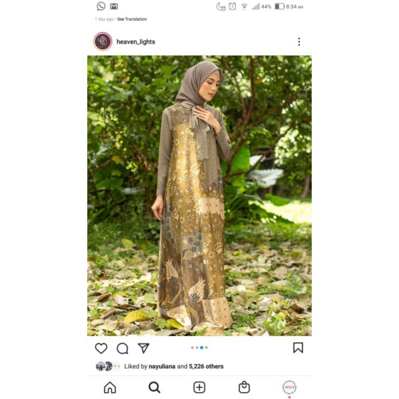 Otoman Dress Ottoman Heavenlights Heaven Lights HL