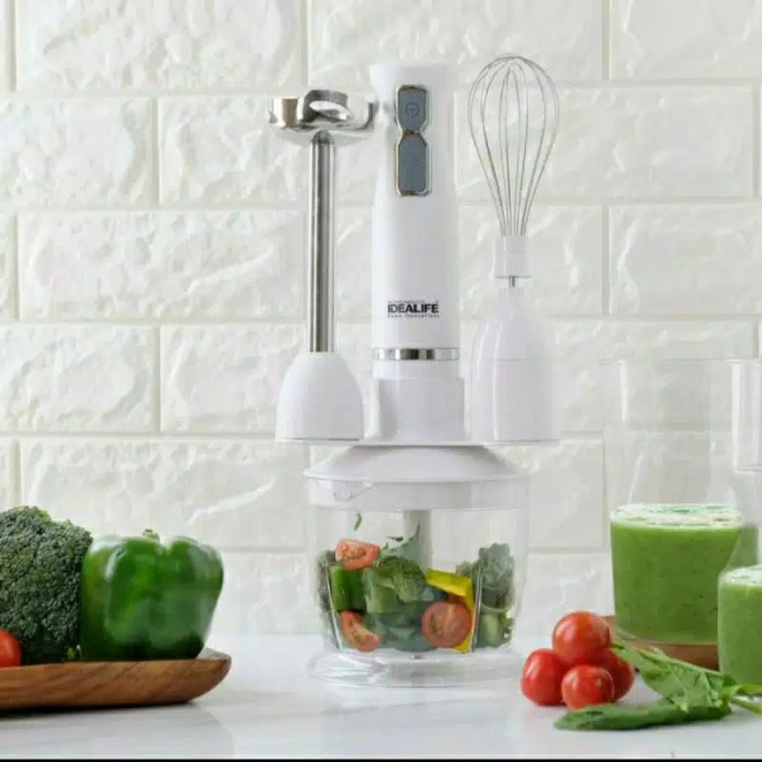 Idealife Blender Chopper IL 215S 215 S IL215S Hand Mixer Tangan Pengaduk Pencampur Gilindan Daging Juice