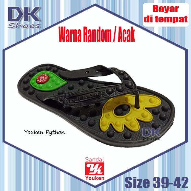 Youken Python 39-42 Sandal Kesehatan / Sandal Rematik / Sandal Rumah / Sandal Sehari-hari