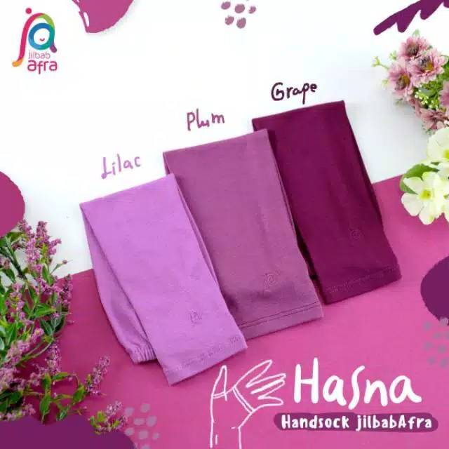 HANDSOCK HASNA - jilbab afra - handsock afra - handsock kaos - handsock jempol