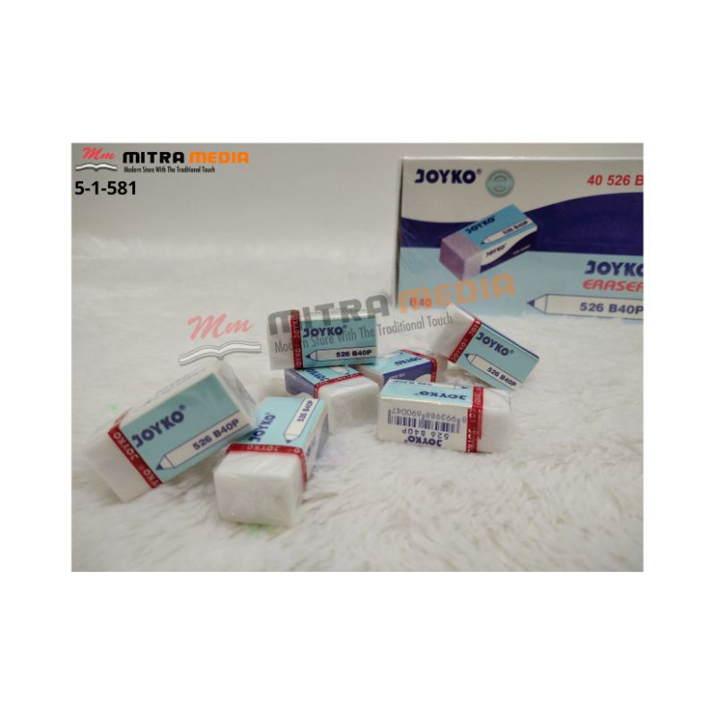 

Penghapus Pensil joyko putih / hitam