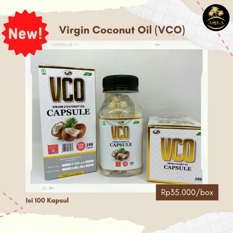 

Virgin Coconut Oil (VCO) kapsul