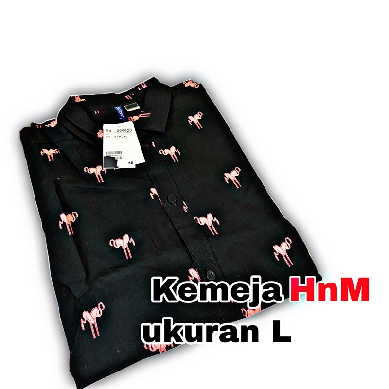Kemeja Pria H&M original