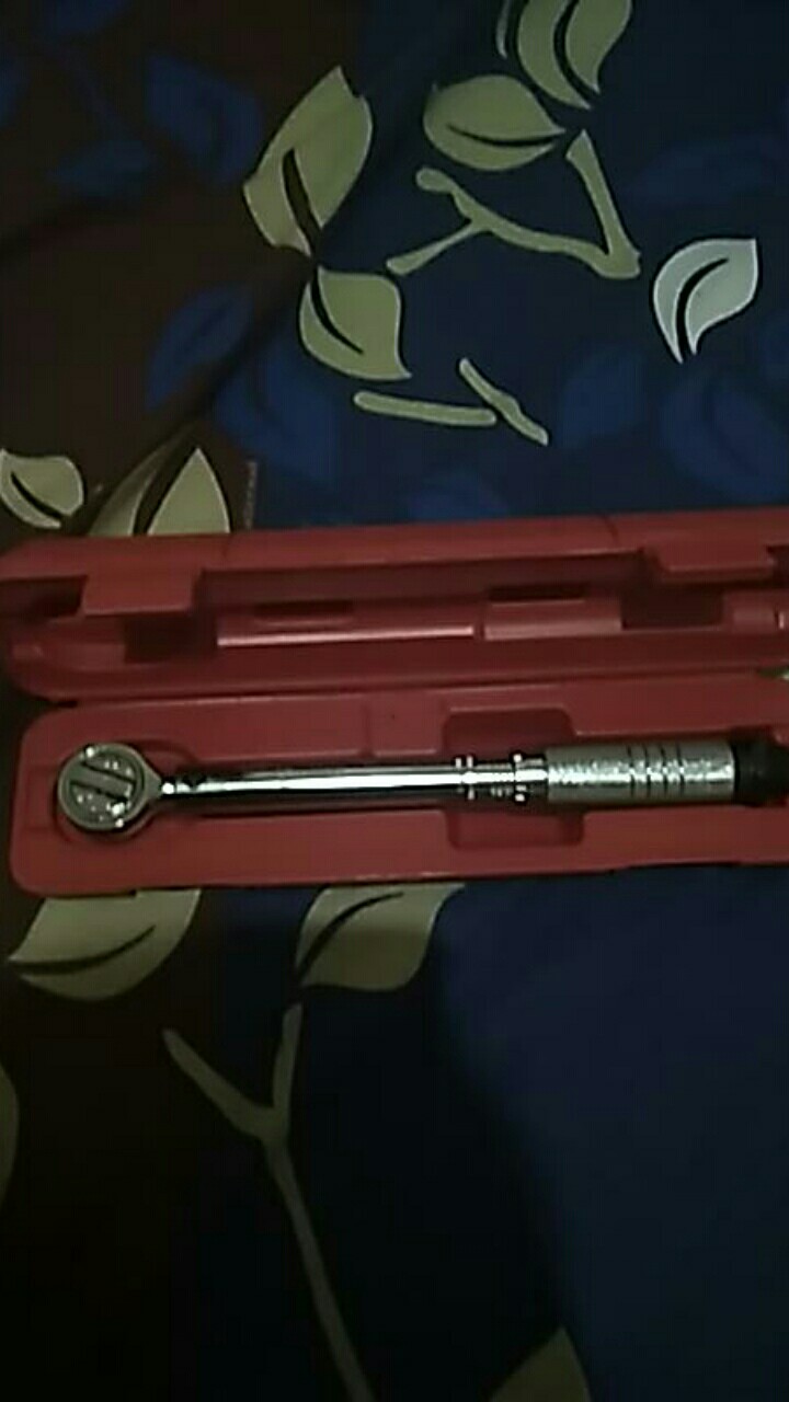 Lippro Kunci Momen 1-2 Inch Micrometer Adjustable Torque Wrench