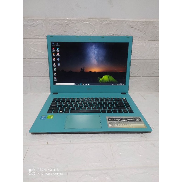 ACER Aspire E5-473G i7-5500U 4GB HDD 1TB VGA 940M-2GB