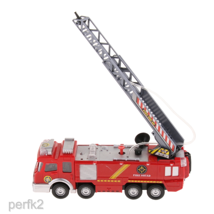 toy fire engine that sprays water