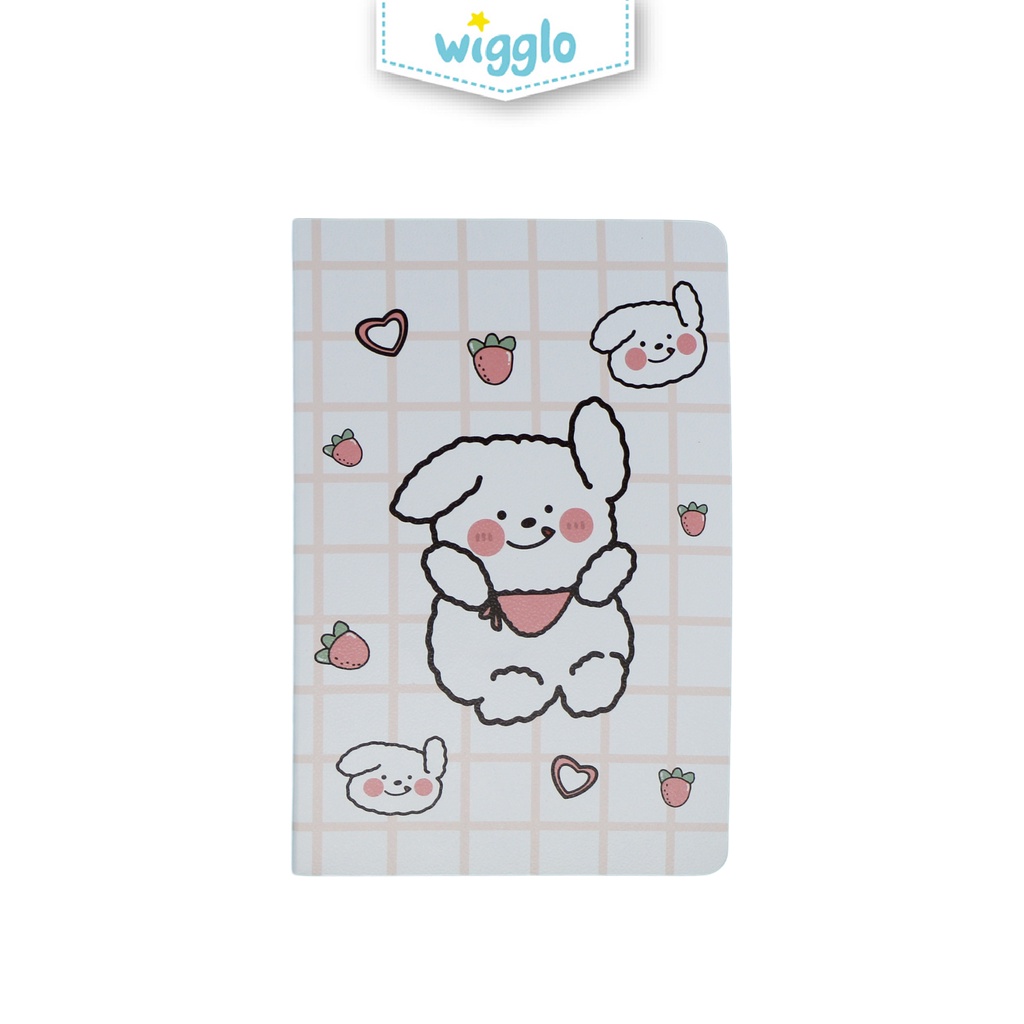 

Wigglo Notebook Puffy Friends Rabbit White Orange