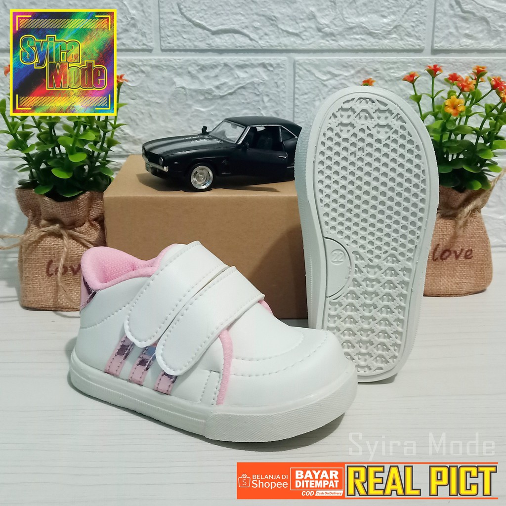 Sepatu Anak Perempuan &amp; Anak Laki-Laki / Sepatu Anak Usia 1 - 3 Tahun / Sneakers Flat-3 Cassual