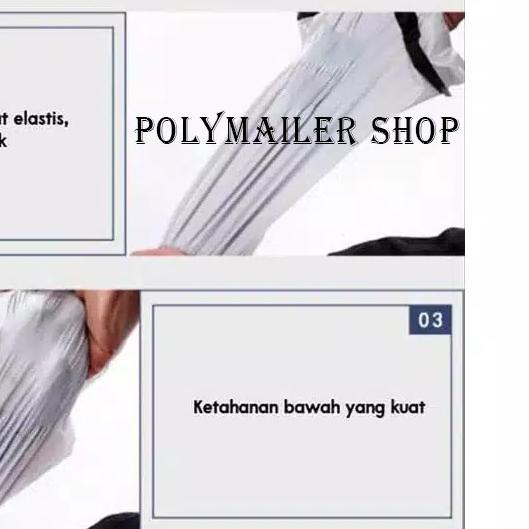 

✩ PLASTIK PACKINGAN PACK POLYMAILER SHOP ukuran 20x30 ISI ±100 LEMBAR TEBAL ONLINE 20 x 30 ➽
