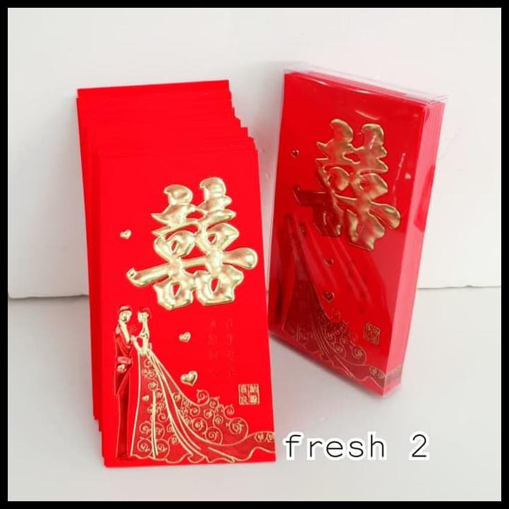 

Open Ds Angpao Shuangxi/Angpao Sangjit/Angpao Wedding/Amplop 19X7 Cm