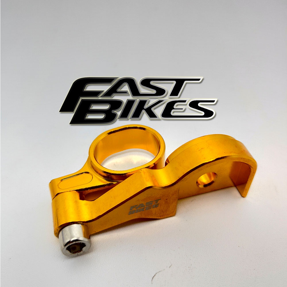 BREKET FATBIKES SELANG REM UNIVERSAL KLEMAN DEPAN JEPITAN NEW FULL CNC motor