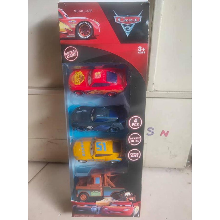 DIECAST METAL MOBIL CARS MCQUEEN