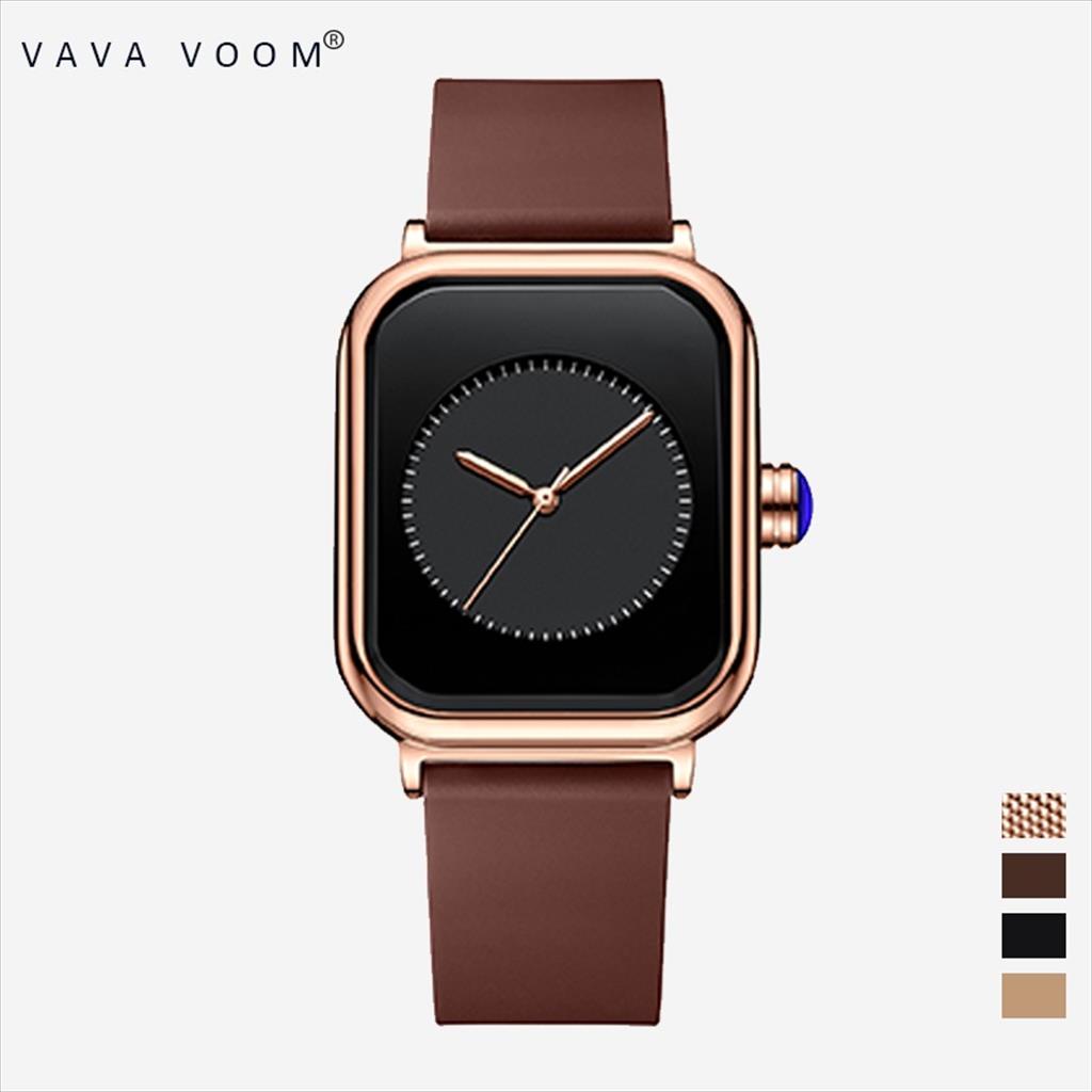 VAVAVOOM 2391 Jam Tangan Wanita Quartz Kulit Anti Air