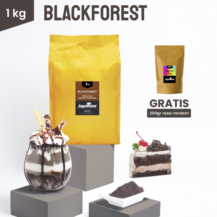 

[MURAH ORIGINAL] Premium GOLD Blackforest ( Bubuk Minuman / Bubble Drink Powder )