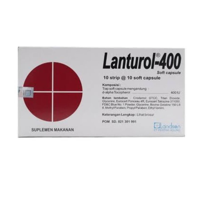 LANTUROL 400 MG PER STRIP